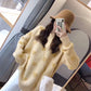 Sweater women's love pullover long sleeve lazy style