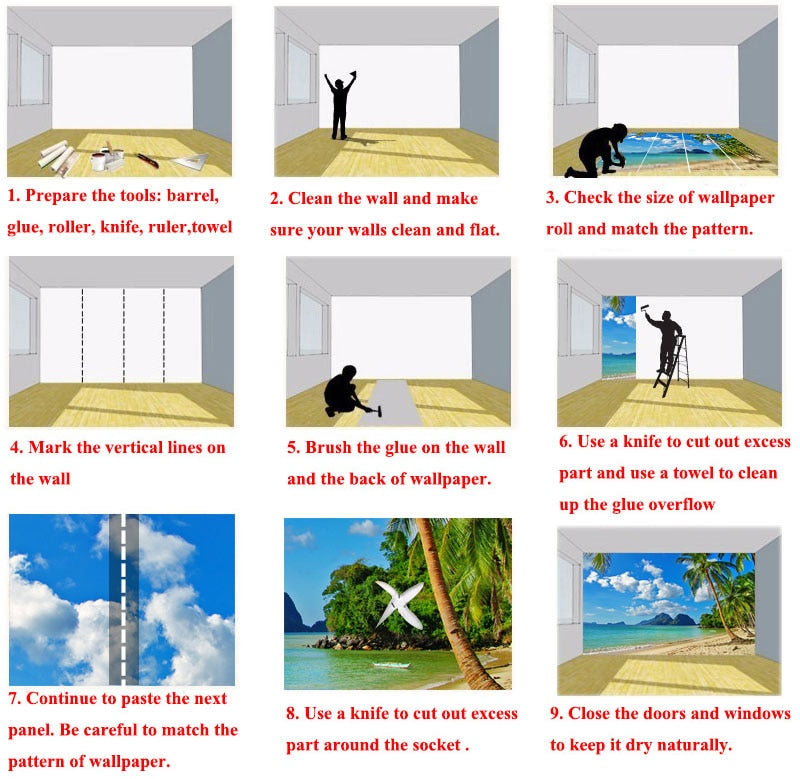 Custom Luxury 3D Jewelry Flower European Style Wallpaper