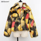Fashion Furry Faux Fur Coat